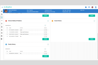 Web Patient Medical History